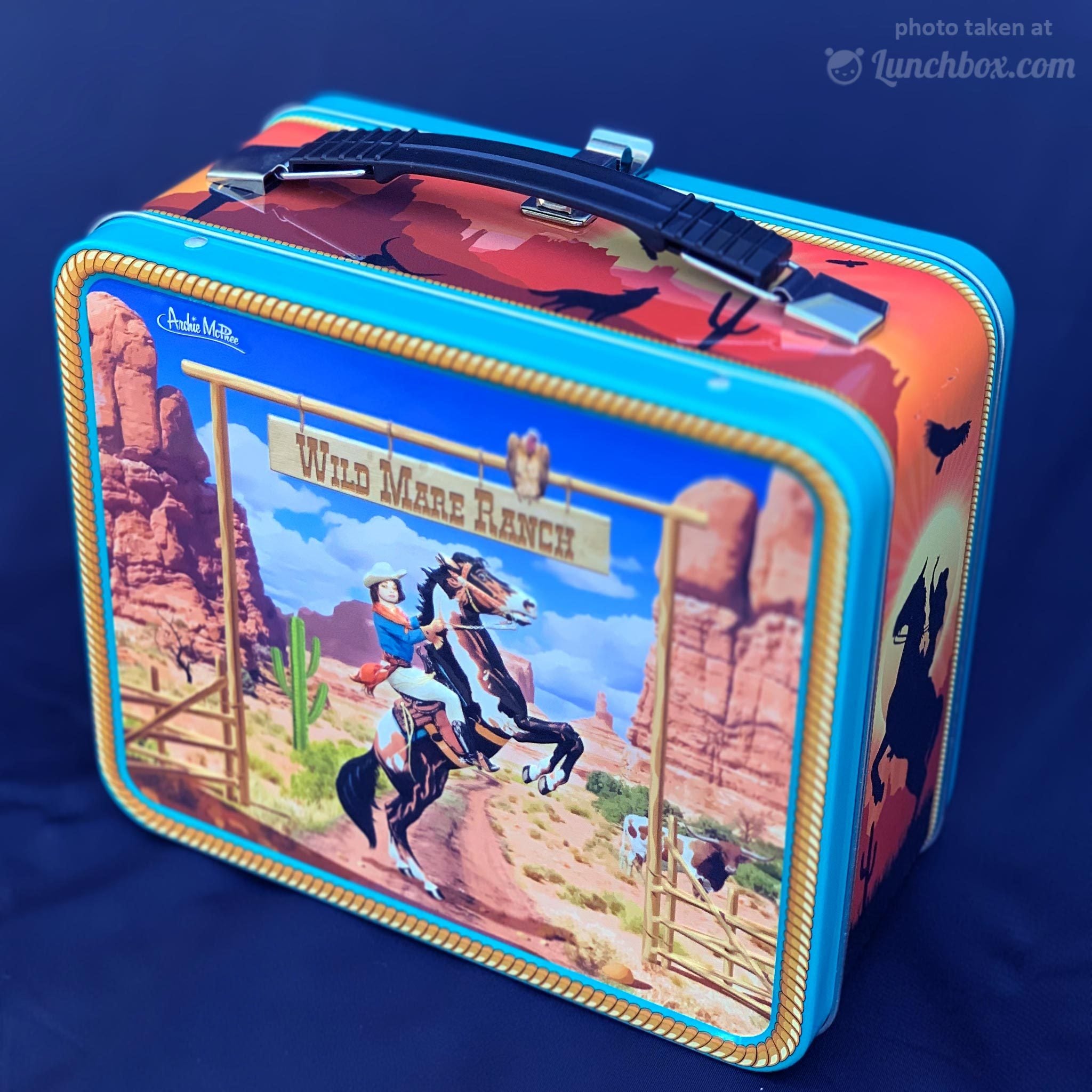 Cowgirl Metal Lunch Box – Lunchbox.com