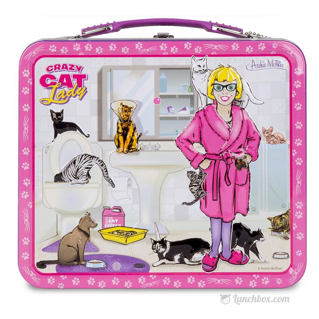 Crazy Cat Lady Lunch Box – Lunchbox.com