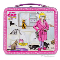 Crazy Cat Lady Metal Lunch Box