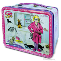 Crazy Cat Lady Metal Lunch Box