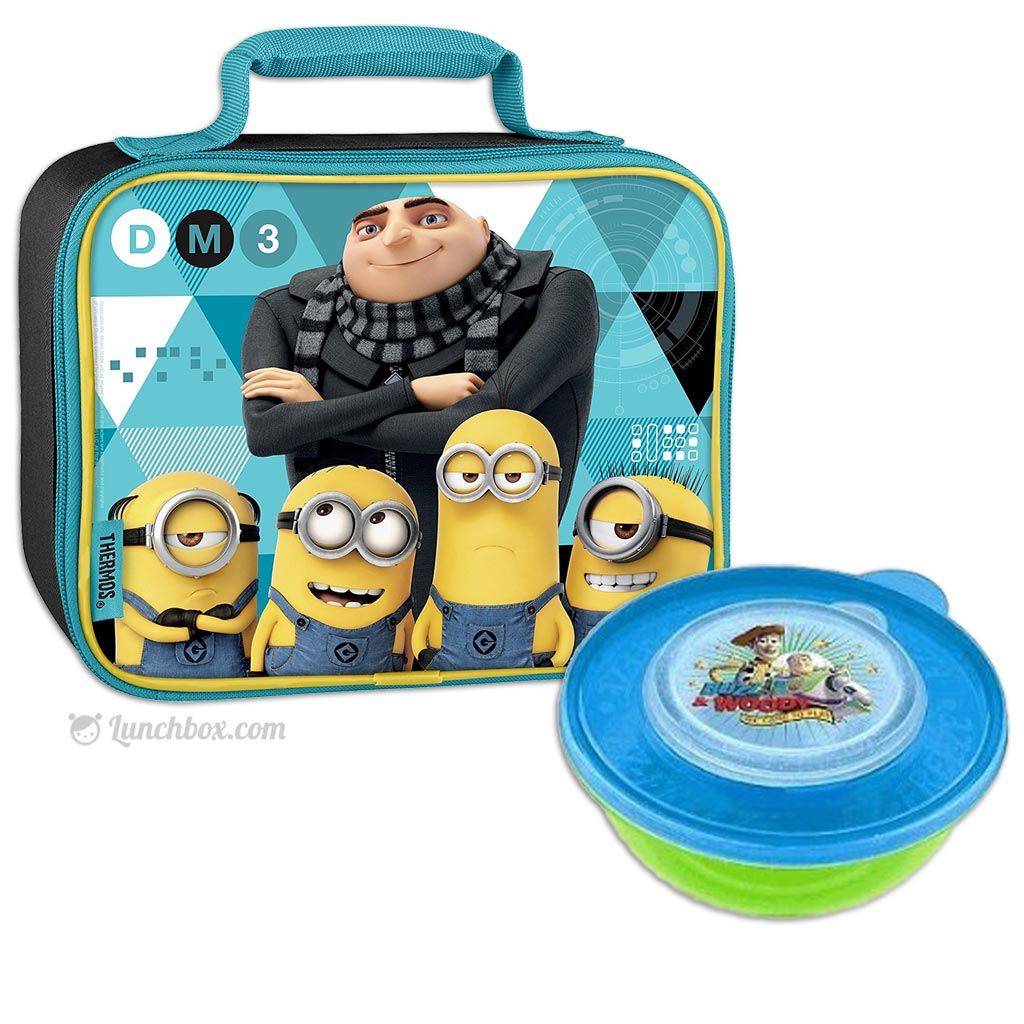 Despicable Me 2 School Lunch Bag Minions Insulated Box - Oops!