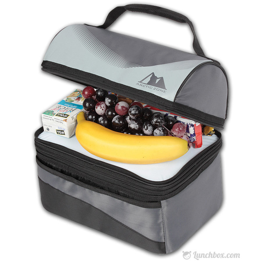Standard Insulated Dome Lunchbox Black Lunchbox