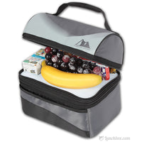 Standard Insulated Dome Lunch Box - Black