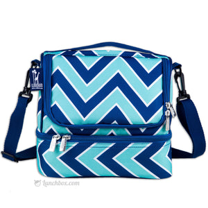 Double Decker Lunch Box - Zig Zag