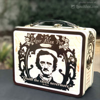 Edgar Allan Poe Embossed Lunch Box