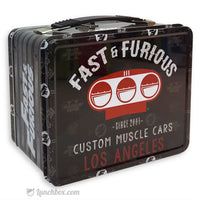 Fast And Furious Metal Lunch Box