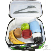 Green Camo Lunch Box