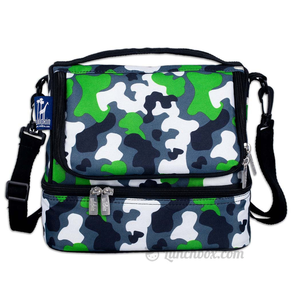 Green Camo Mens Lunch Box