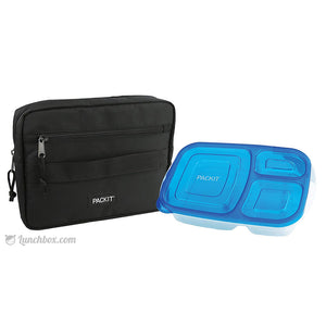 Packit Freezable Classic Lunch Box, Black