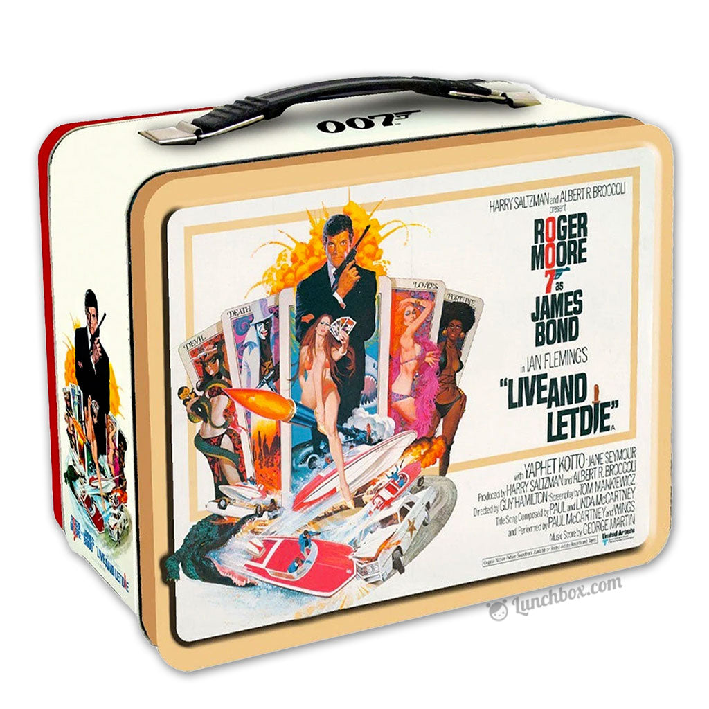 James Bond Live and Let Die Lunch Box