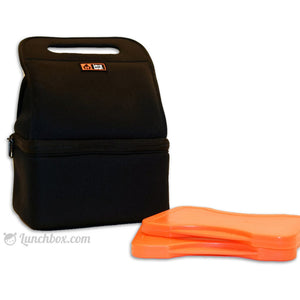 Lava Lunch | Hunter Green Thermal Lunch Box with Insulated Warm & Cold  Compartments | Includes Heat Packs for Added Warmth | Large Lunch Bag for  Hot