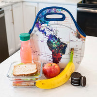 Map of the World Lunch Box