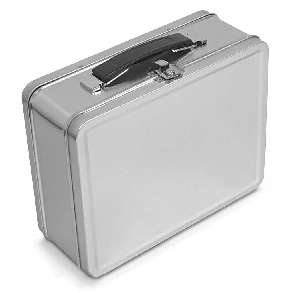 Medium Plain Metal Lunch Box