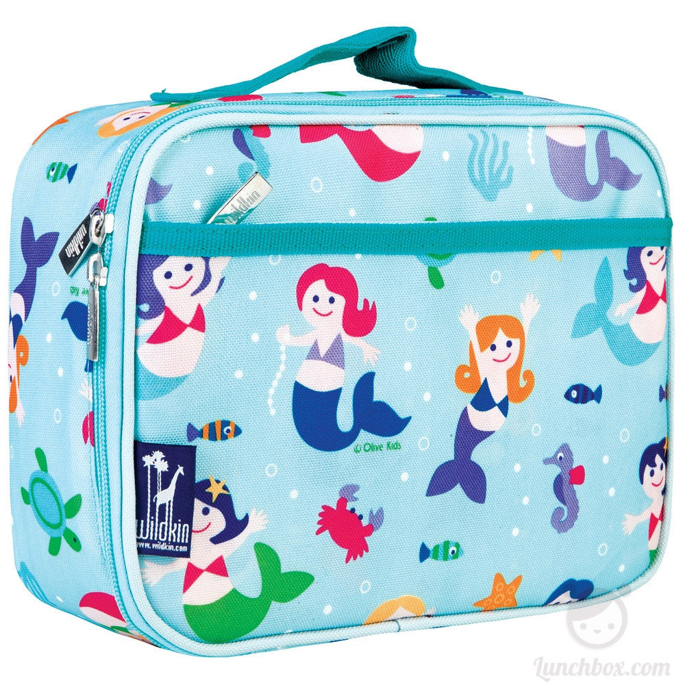 Wildkin Kids Insulated Lunch Box Bag (Mermaids)