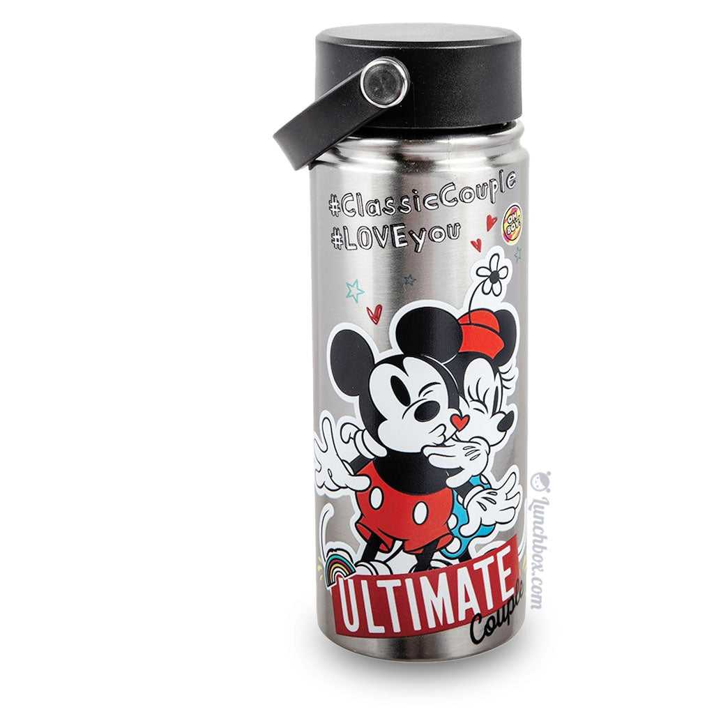 Vandor Disney Classic Mickey & Minnie 17oz Stainless Steel Bottle