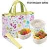 Mini Bento Stainless Lunch Jar Set - White
