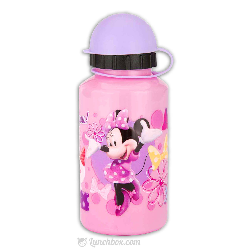 Disney Minnie Mouse 30 oz Water Bottle, Pink | Think Kids