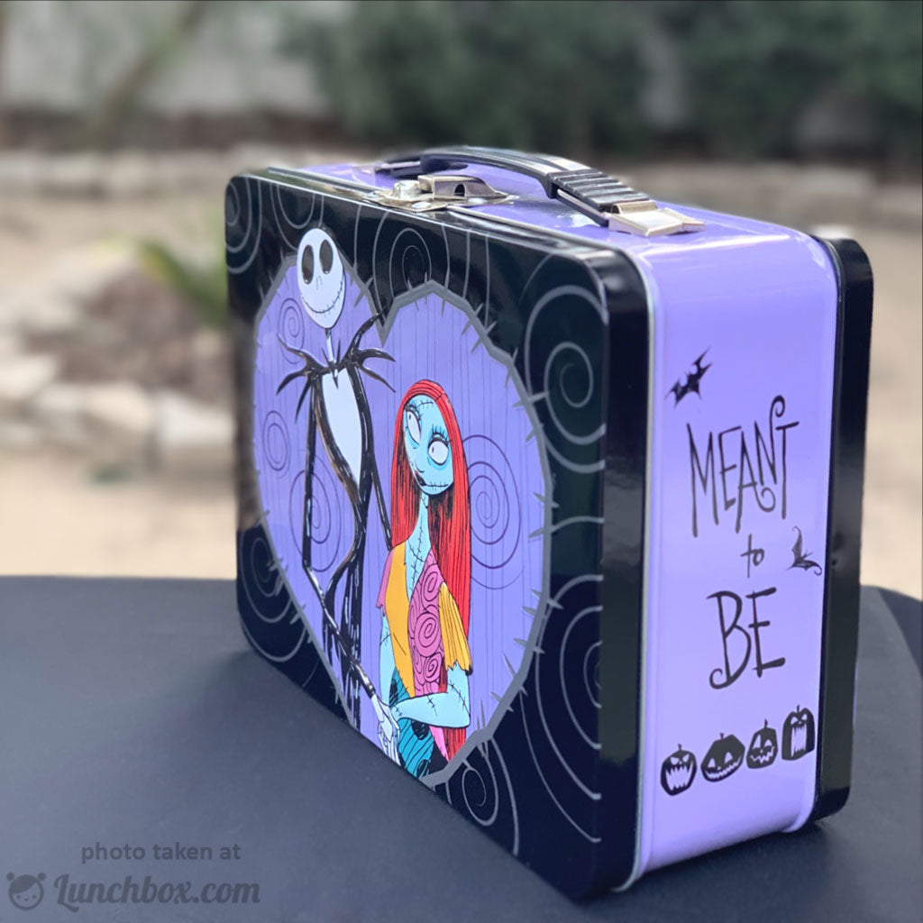 Jack Skellington Lunch Box with Utensils – The Nightmare Before Christmas
