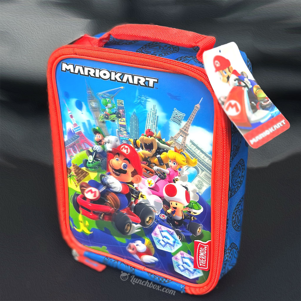 Super Mario & Luigi Lunchbox, Dual Compartment Lunch Bag