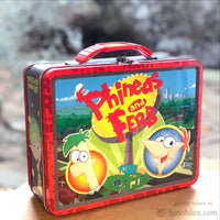 Phineas and Ferb Embossed Lunchbox