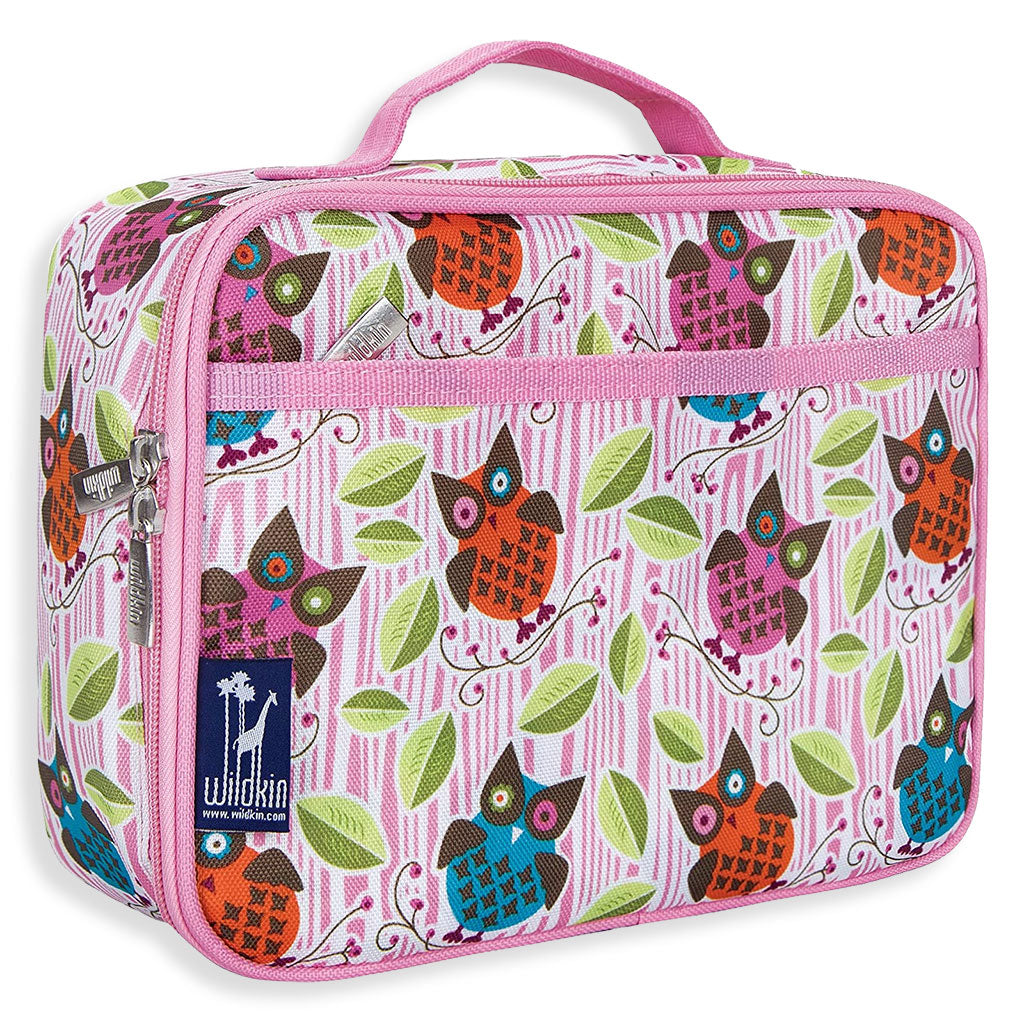 Pink Owls Lunch Box