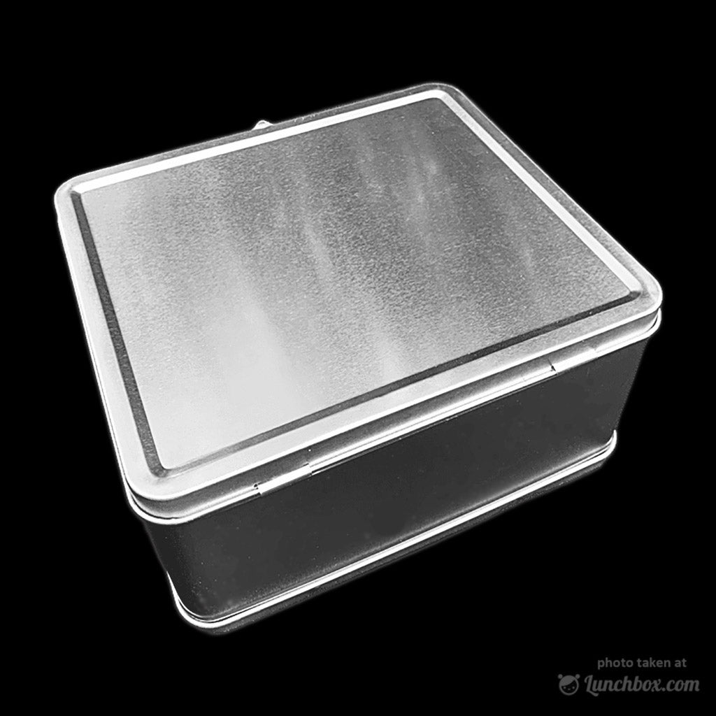 Small Plain Metal Lunch Box