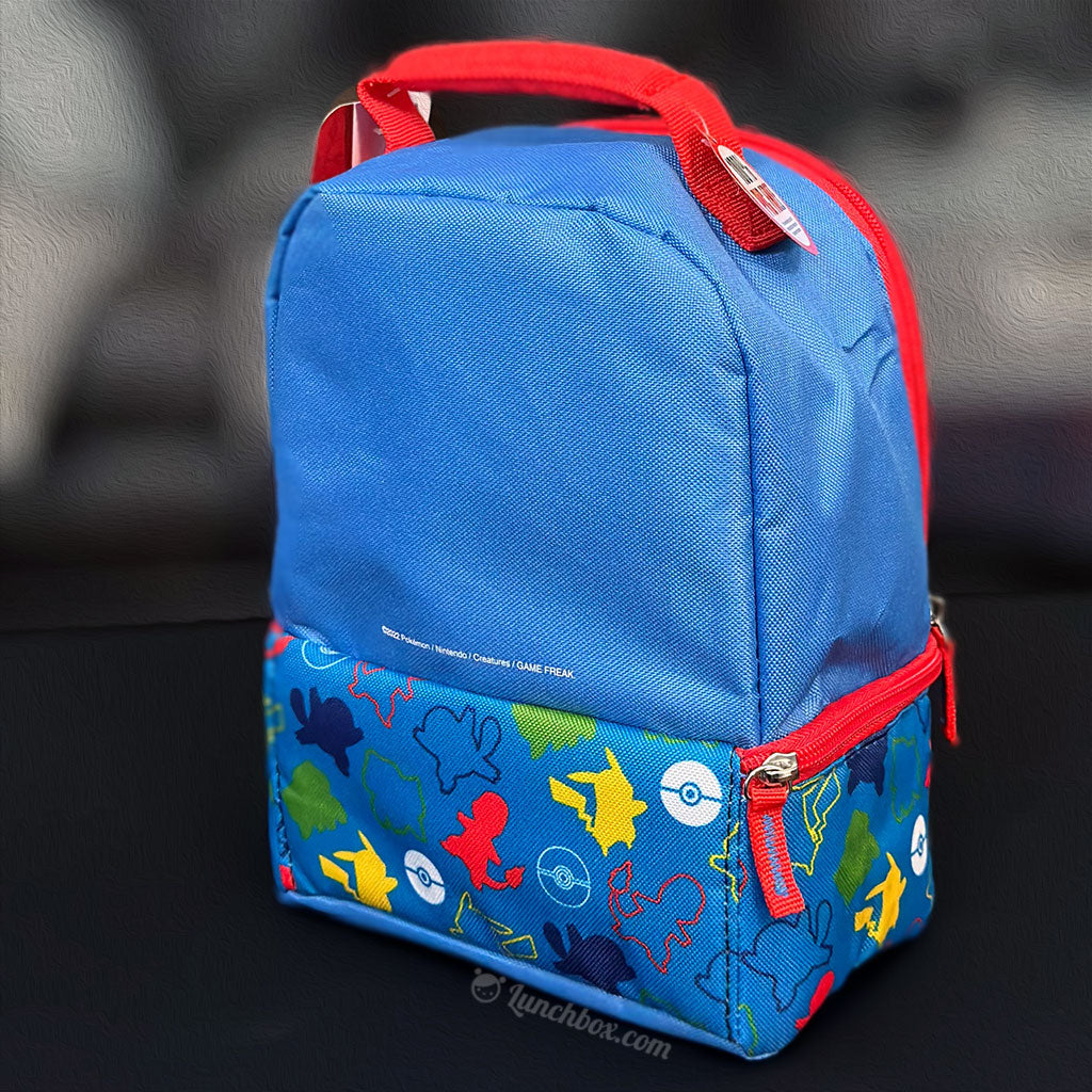 Thermos Kids Insulated Dual Compartment Lunch Bag, Pokemon 