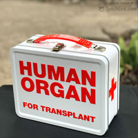 Red Cross Metal Lunchbox