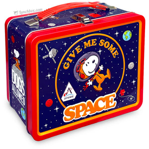 Peanuts Snoopy Give Me Some Space Lunch Box