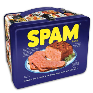 Spam Embossed Lunch Box
