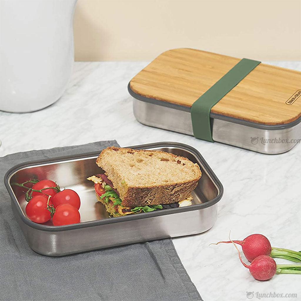 Black+Blum - Stainless Steel Sandwich Box - Olive