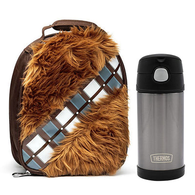 Star Wars Chewbacca Lunch Box with Thermos Bottle