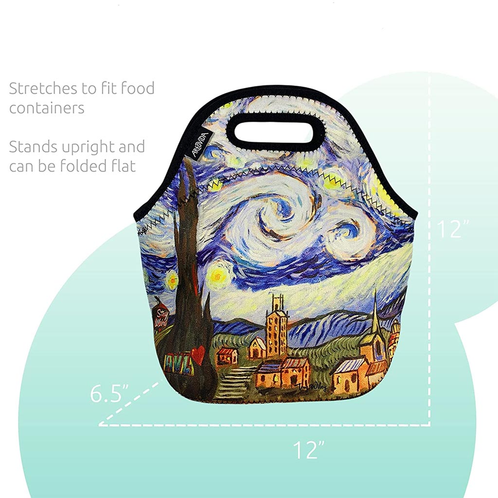 Starry Night Womens Lunch Bag