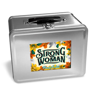 Custom Lunch Box - Strong Woman