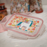Unicorn Plastic Lunch Box