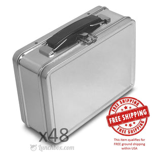 48 Wholesale Pristine Plastics Lunch Box 7.65 X 6 X 2 In With