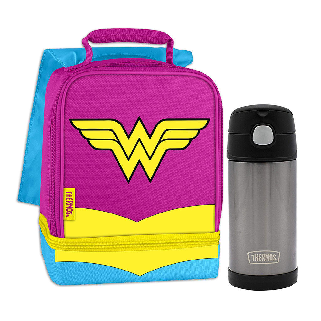 Girls lunch bag with bottle deals